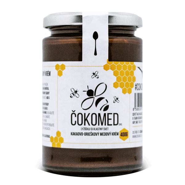 Kakaovo-orieškový medový krém