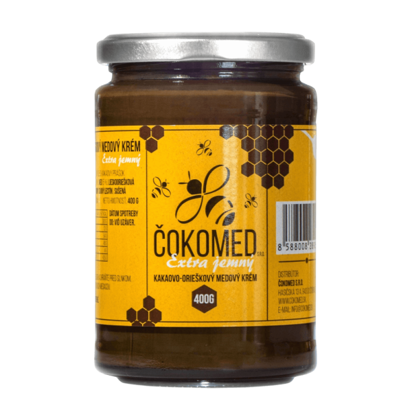 Kakaovo-orieškový medový krém